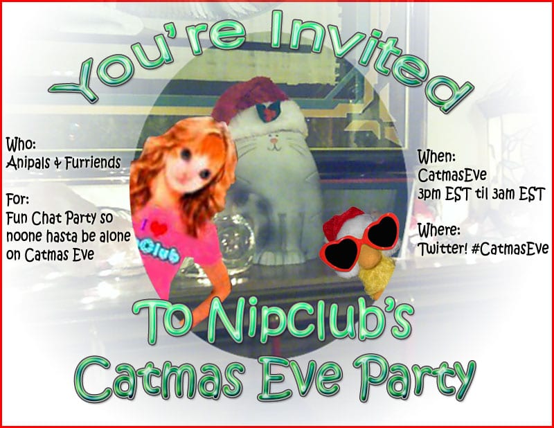 2016 #CatmasEve invitation