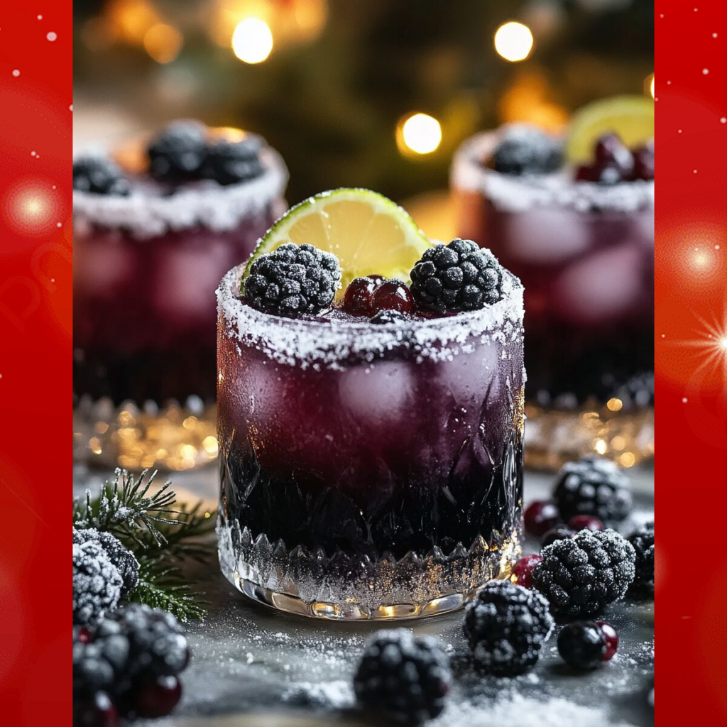 Midnight Frost Christmas Punch